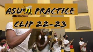 Alabama State University “Heartbreak Anniversary” 22-23 PRACTICE CLIP!!!! (Cymbal View)