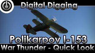 War Thunder I-153 Chaika Gameplay and Review.