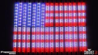 CHAUVET DJ Unfurls Freedom Stick Flag