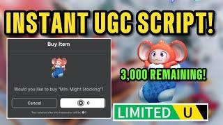 [FREE UGC] Hypergalactic Monkey Quest - Instant UGC Script EASY UGC!