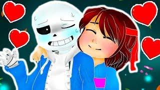 САНС + ФРИСК ! ШИППЕРЫ, В АТАКУ ! - Undertale: Akleetale