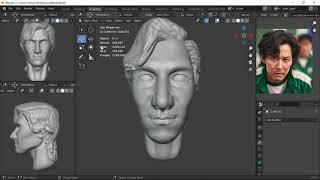 Lee Jeong jae Sculpting Timelapse | Blender2.91