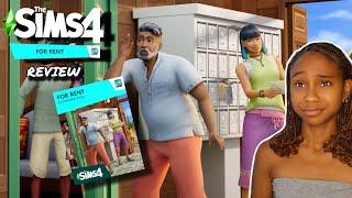 My Unpopular Review of The Sims 4 For Rent !  CAS, Build/Buy & World Overview !