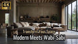 Wabi-Sabi Meets Modern Design: Creating Tranquil Living Spaces