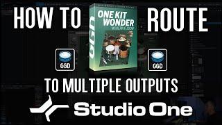 How to Route | GetGood Drums | Studio One