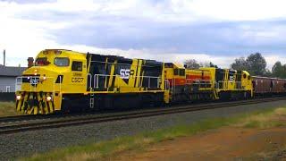 Freight Trains  in Southern NSW, Australia - Pt1