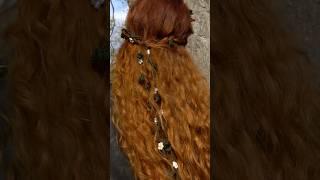 #crochet #crochetinspo #crochettutorial #crochethair #fairycore #cottagecore #longhairideas