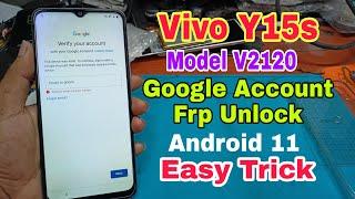 Vivo Y15s Model V2120 Google Account Frp Unlock Without Pc Box