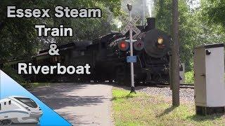 American Excursion [Railroad Edtion]- Essex Steam Train & Riverboat Part 1