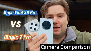 Honor Magic 7 Pro vs Oppo Find X8 Pro - Camera Comparison