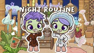 VLOG: COUPLE NIGHT ROUTINE [Masak, Nonton, Skincare] ! AVATAR WORLD DRAMA ROLEPLAY | PAZU