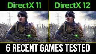 DirectX 11 vs DirectX 12 | Tested in 6 Modern AAA Games | Which one to choose in 2020 (DX11 vs DX12)