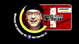 Kärcher cleans Switzerland - Rolf Schmid präsentiert Kärcher Sortiment