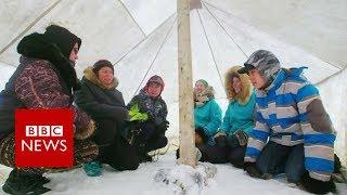 The classroom inside the Arctic Circle - BBC News