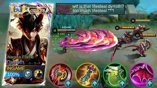 I FINALLY FOUND PERFECT LIFESTEAL HACK FOR EXP LANE DYRROTH (EXPLAINED TIPS TUTORIAL)