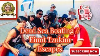 Dead Sea Boating//Einot Tzukim Escapes