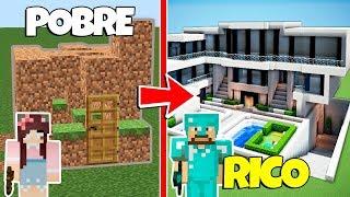 ¡ De POBRE a RICO en MINECRAFT !