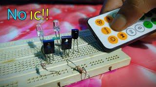 Done: REMOTE CONTROL without IC!! ET Discover 's incomplete circuit