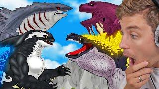 Reacting To Orca Godzilla vs Shark Godzilla and Octo Godzilla vs Whale Godzilla