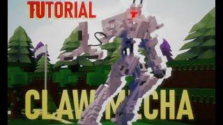 CLAWED MECH Tutorial! (NO SCALE) | Roblox Build a boat