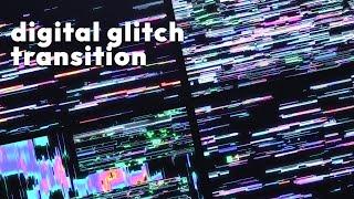 Digital Glitch OBS Stream Transition Digital Glitch Cyberpunk Stinger