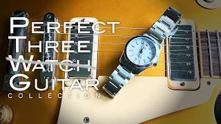 A Perfect Three Guitar/Watch Collection