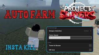 [LATEST] Project Slayers SCRIPT | AUTO FARM!!! | For PHONE & PC | Roblox FREE & NEW GUI Script