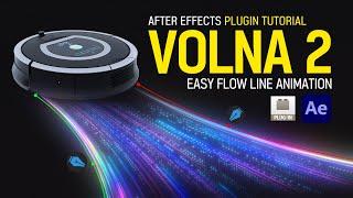 After Effects Volna 2 Plugin Tutorial Flow line