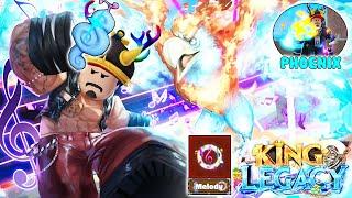 Roblox - UPDATE 8 TRÁI ÁC QUỶ MELODY THẦN THOẠI MỚI VÀ PHƯỢNG HOÀNG PHOENIX THỨC TỈNH - KING LEGACY