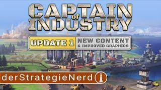 Was bringt Update 1 von Captain of Industry | gameplay deutsch tutorial