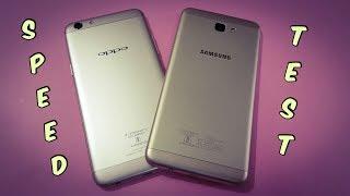 Oppo F3 vs Samsung J7 Prime Speed Test Comparison | Real | TechTag!