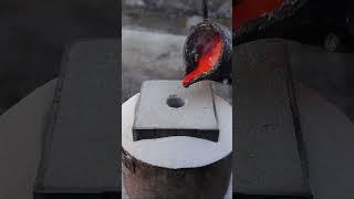 Melting Nuts into Game Dice - Metal Casting