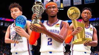 Using the OKC Thunder in a 2K25 Tourney After Their Real-Life Finals Win