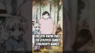 Did You Know That The Zoldyck Family...