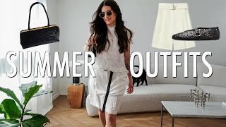 Fresh Summer Outfits & Daily Style Inspo | Sezane, Gap, New Margiela Tabi Ballets, Bermuda Shorts