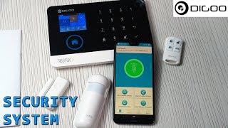 OVERVIEW DIGOO DG-HOSA WIFI GSM BURGLAR ALARM HOME TEST SETUP