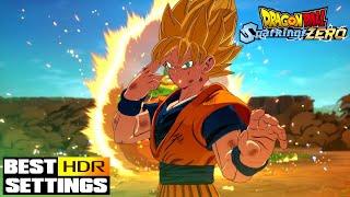 DRAGON BALL: Sparking! ZERO - Best HDR Settings - HDR Tech Review - HDR Is Incredible