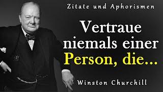 Winston Churchill - Zitate, die mit ihrer Weisheit verblüffen. | Zitate, Aphorismen, weise Gedanken.