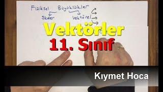 Kıymet Hoca ile Fizik - 11. Sınıf - Vektörler 1. Bölüm