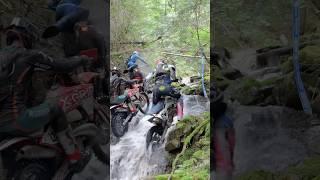 Shot the gnarliest river and waterfall section. Wet, wild, brutal. Silver Kings Hard Enduro 2025