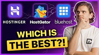 HostGator vs Hostinger vs Bluehost – BEST WEB HOSTING 2025