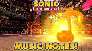 How to Find All 5 Radical Highway Music Notes in Sonic Speed Simulator