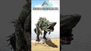 ARK ASCENDED VS ARK SURVIVAL EVOLVED HYBRID DINOS PART 2 #shorts #ark #sigma