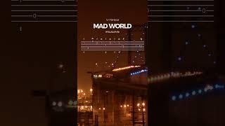 MAD WORLD on Guitar tabs 1/7. GuitarMe School | Aleksunder Chuiko #GuitarMe #Tabs #fingerstyle