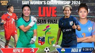 Nepal VS India / SAFF Womens Championship 2024