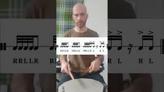 Drum Rudiments! Louis Bellson 5-Stroke Lick!