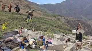 Nomadic Life | Beautiful Nomadic Girls’ Journey | Nomadic Girls’ Migration for Survival️