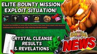 Kabam Respond To The Elite Bounty Missions Exploit Situation | Titan Crystals Date | CC Event [MCN]