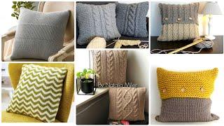 Classic Free Pattern Crochet Cushion Cover ideas || DIY Crochet Cushion ideas