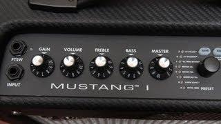 Fender Mustang 1 Modeling Amp Demo - Todd's Gear Demos